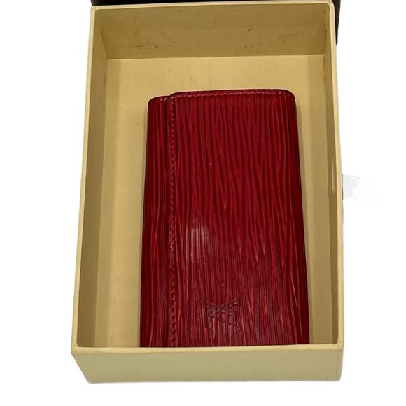 Louis Vuitton Vintage Authentic Red Keyholder - Picture 6 of 7